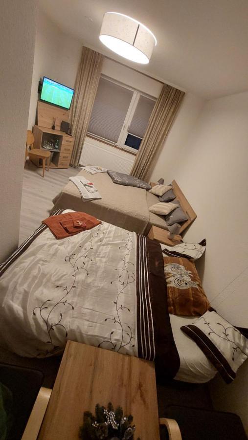 Pension Ringo, Airport Pit Stop, Bahnhof Und Flughafen In Der Naehe บาเดน-บาเดน ภายนอก รูปภาพ
