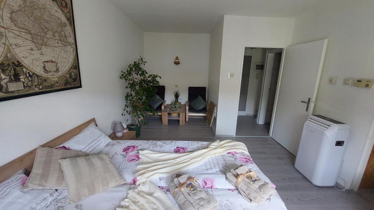 Pension Ringo, Airport Pit Stop, Bahnhof Und Flughafen In Der Naehe บาเดน-บาเดน ภายนอก รูปภาพ